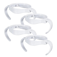 ROPOSY heart-shaped baby bottle handle for easy grip and self-feeding.