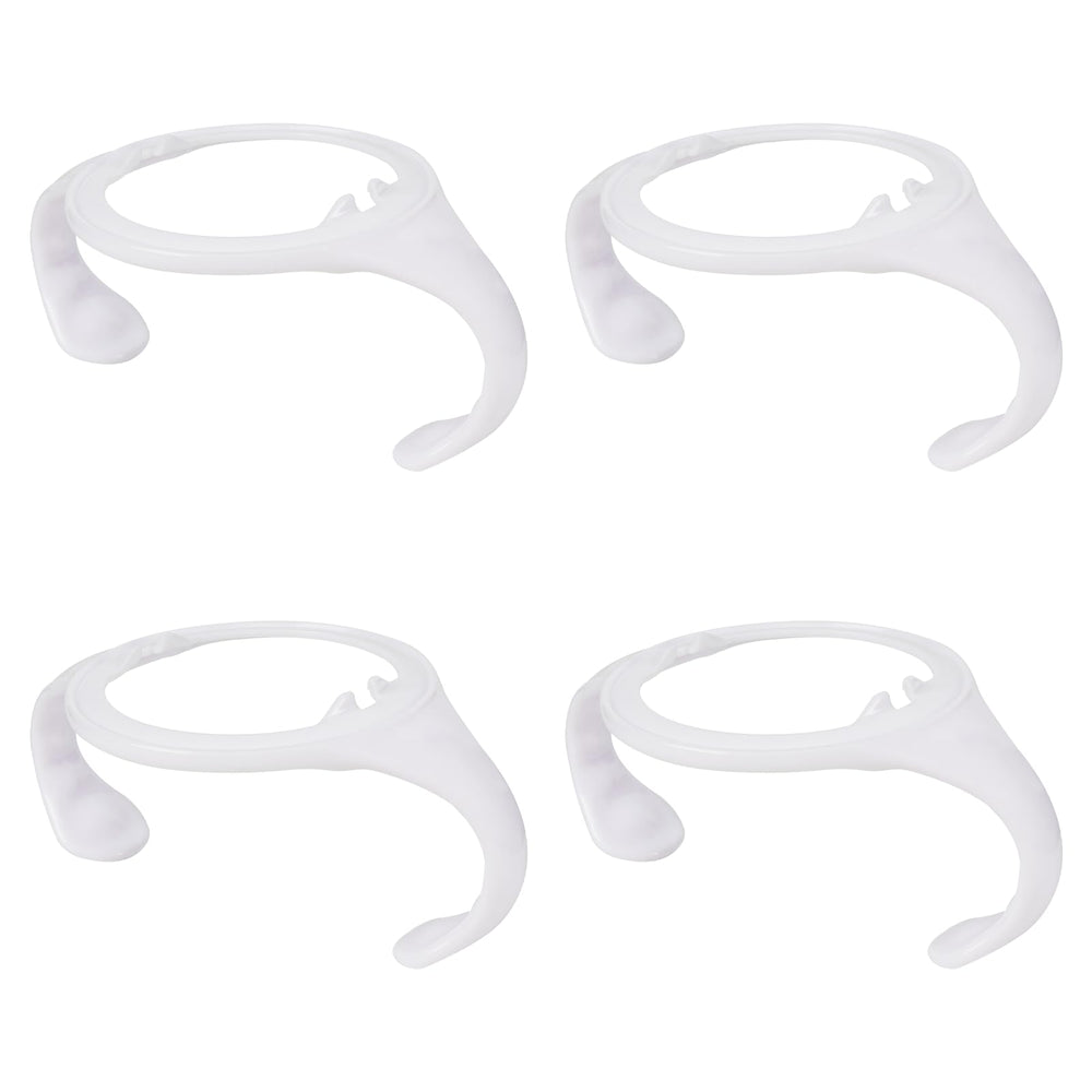 ROPOSY bottle handles for 5oz bottles with secure ergonomic grip.