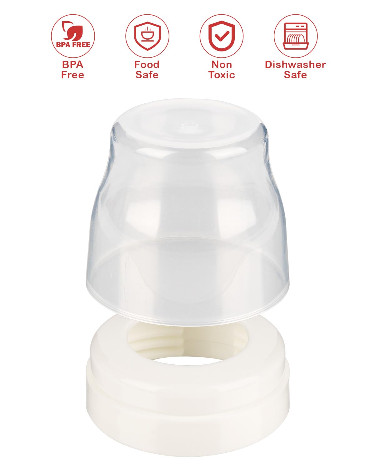 ROPOSY sealing ring in dishwasher-safe design for simple cleaning