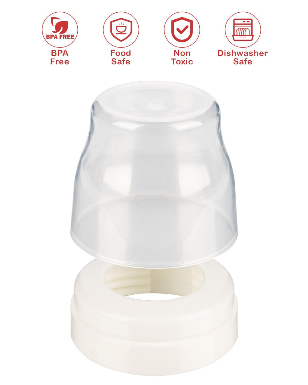 ROPOSY sealing ring in dishwasher-safe design for simple cleaning