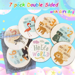 RORANIC milestone disc Dream Big Little One enhances newborn milestone photography