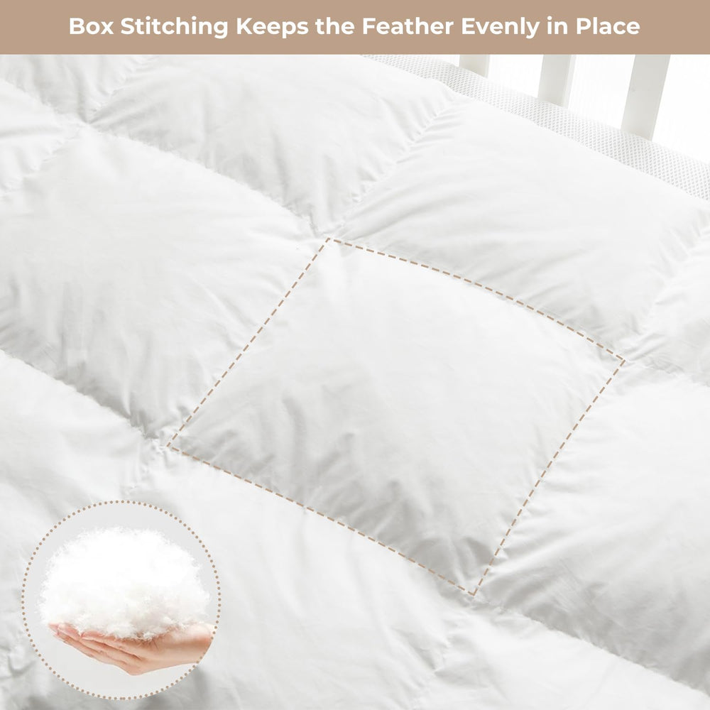 ROSE FEATHER nursery blanket laid on bassinet for cozy ambiance
