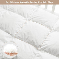 ROSE FEATHER nursery blanket laid on bassinet for cozy ambiance