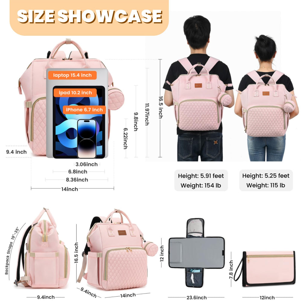 ROSEGIN detachable pacifier case keeps essentials organized and accessible.
