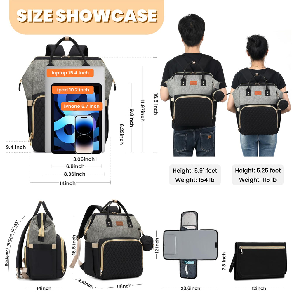 ROSEGIN Diaper Bag Pacifier Case keeps small items organized.