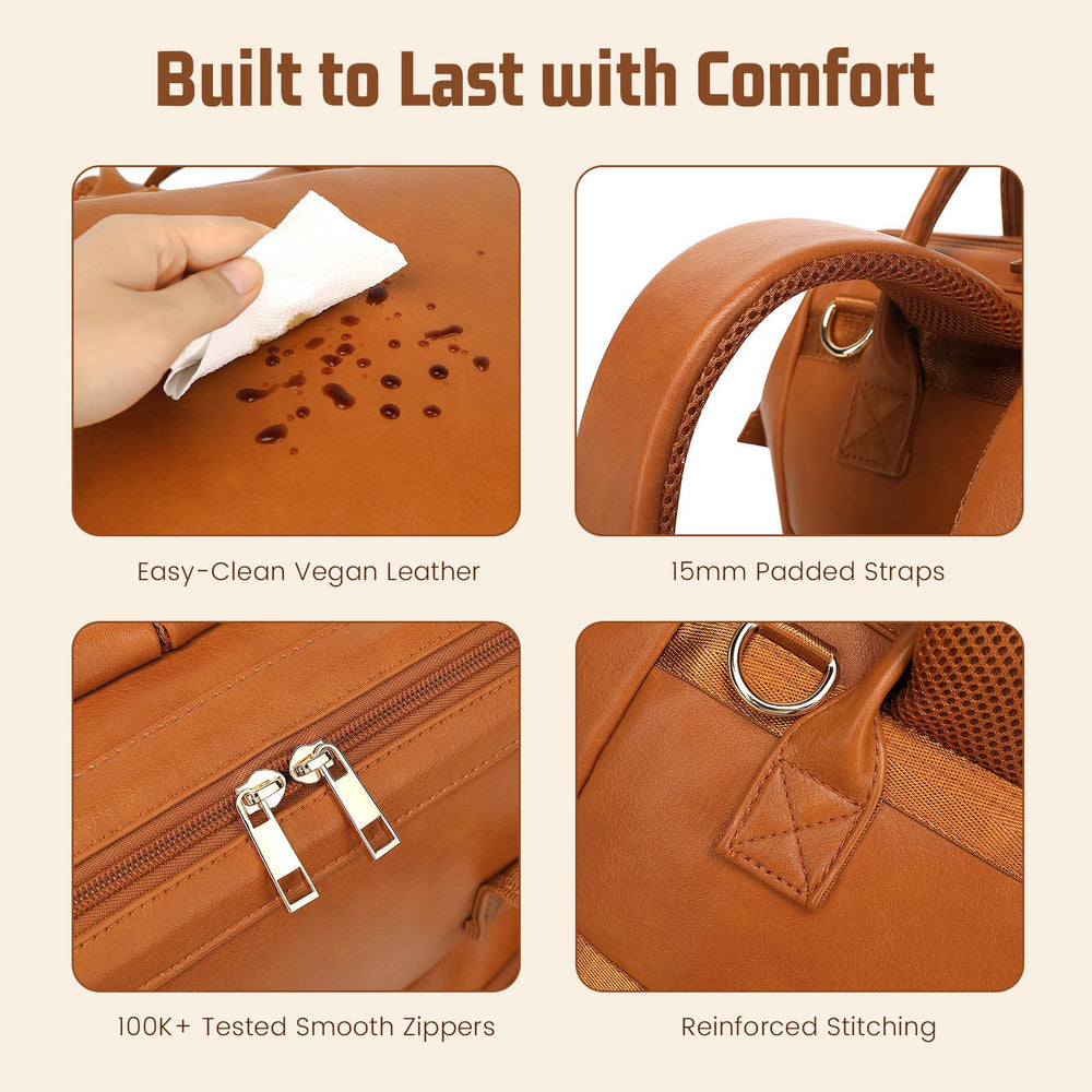 ROSEGIN travel-friendly design fits airline carry-on and easy packing.