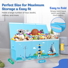 Rossoff spacious 150L capacity toy storage for toys and books.