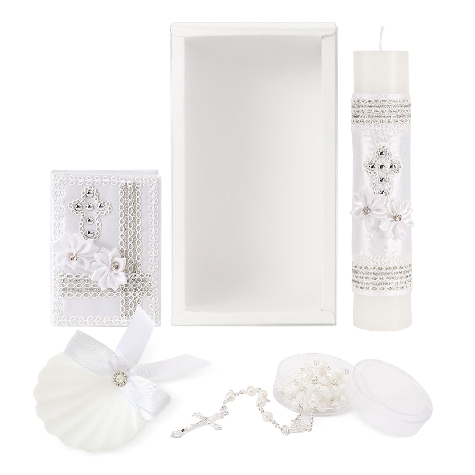Rotel baptism candle for christening ceremonies and symbolic lighting