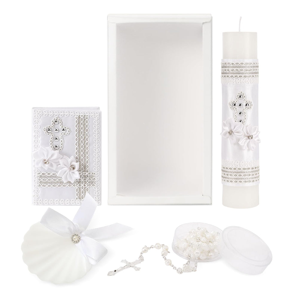 Rotel baptism candle for christening ceremonies and symbolic lighting