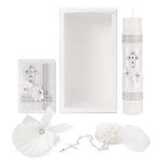 Rotel baptism candle for christening ceremonies and symbolic lighting