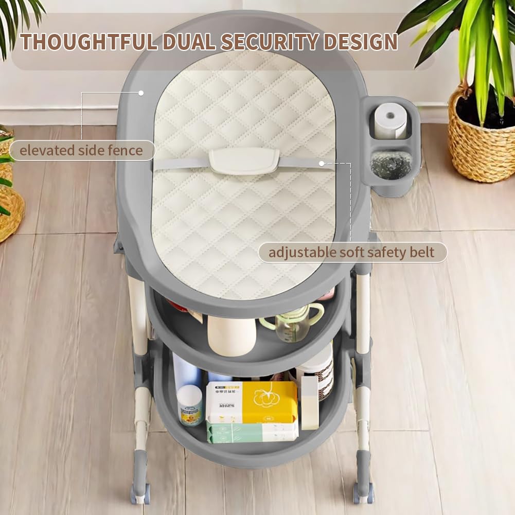 ROUTTOON wheels with locking provide mobile yet secure placement.