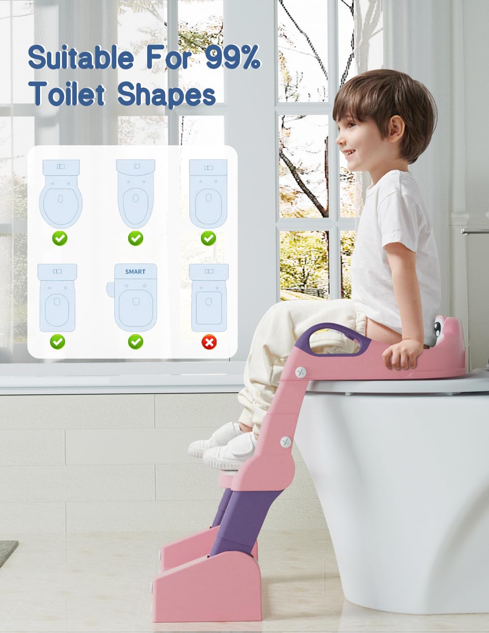 ROUTTOON potty seat travel compact design for on the go