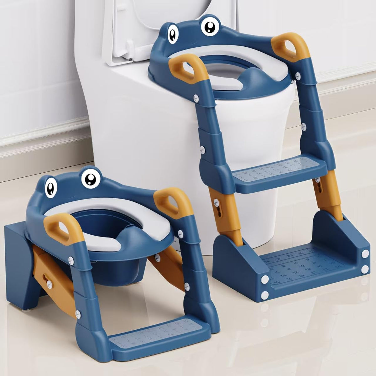 ROUTTOON potty training seat folded design for portable travel use