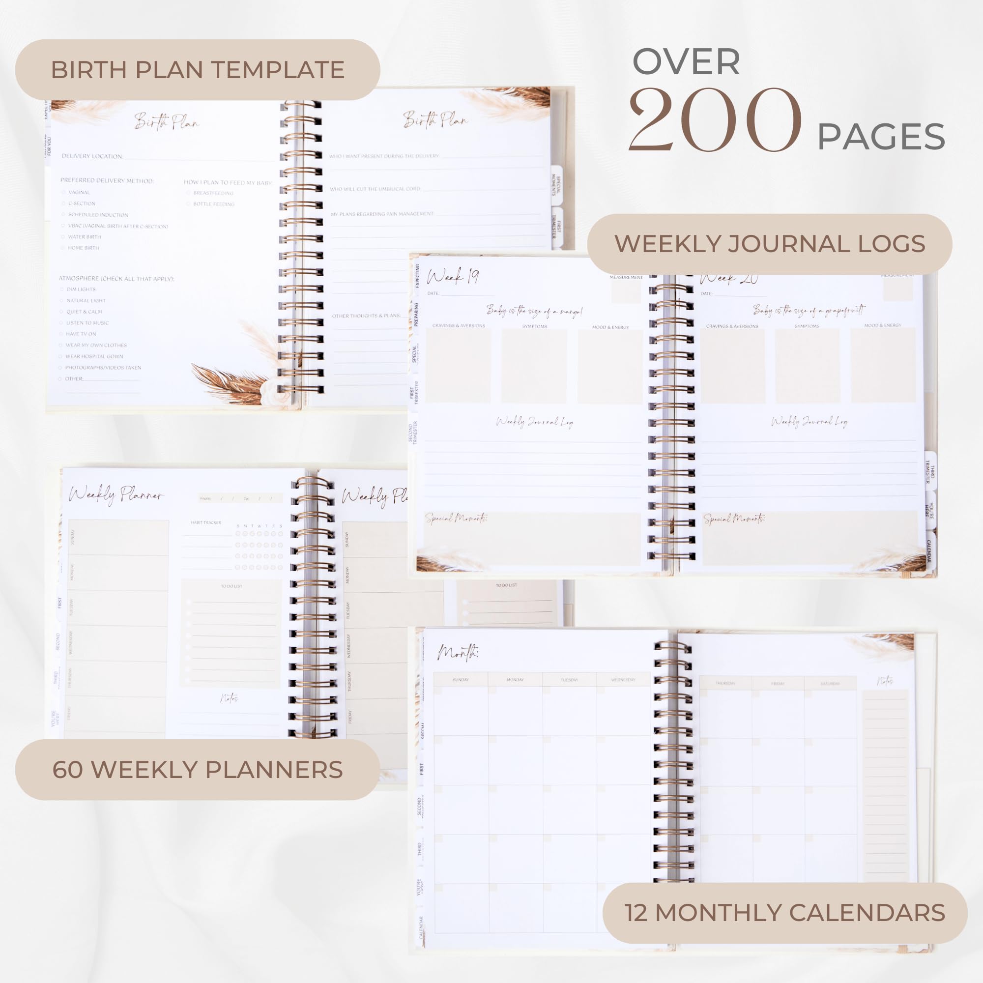 Roux & Lou Keepsake Journal photo attachment area—preserve memories beside your entries.