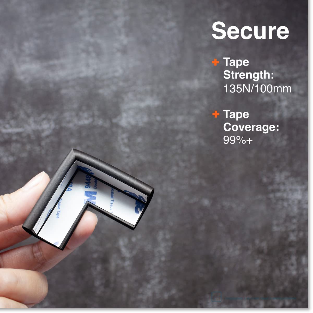 Roving Cove corner guards protect sharp edges in nursery and living spaces.