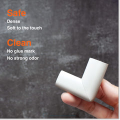 Roving Cove Slim-Fit edge protector installed along a table edge for discreet protection