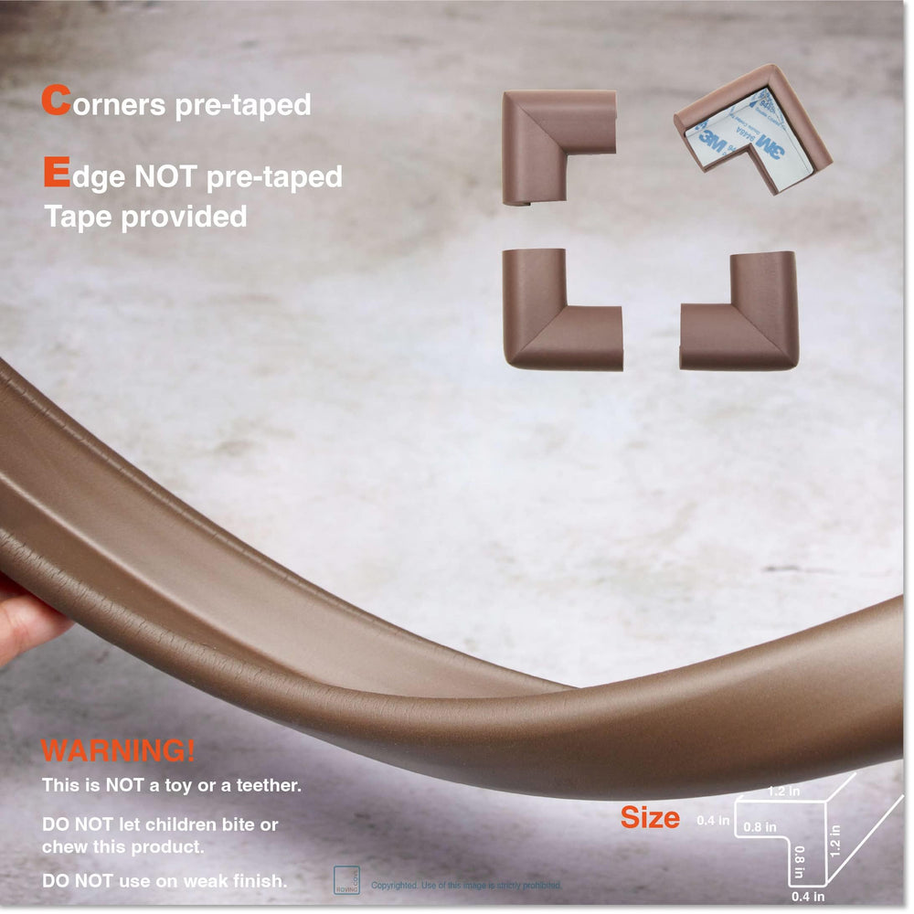 Roving Cove HeftyFit includes 3M adhesive tape for secure mounting