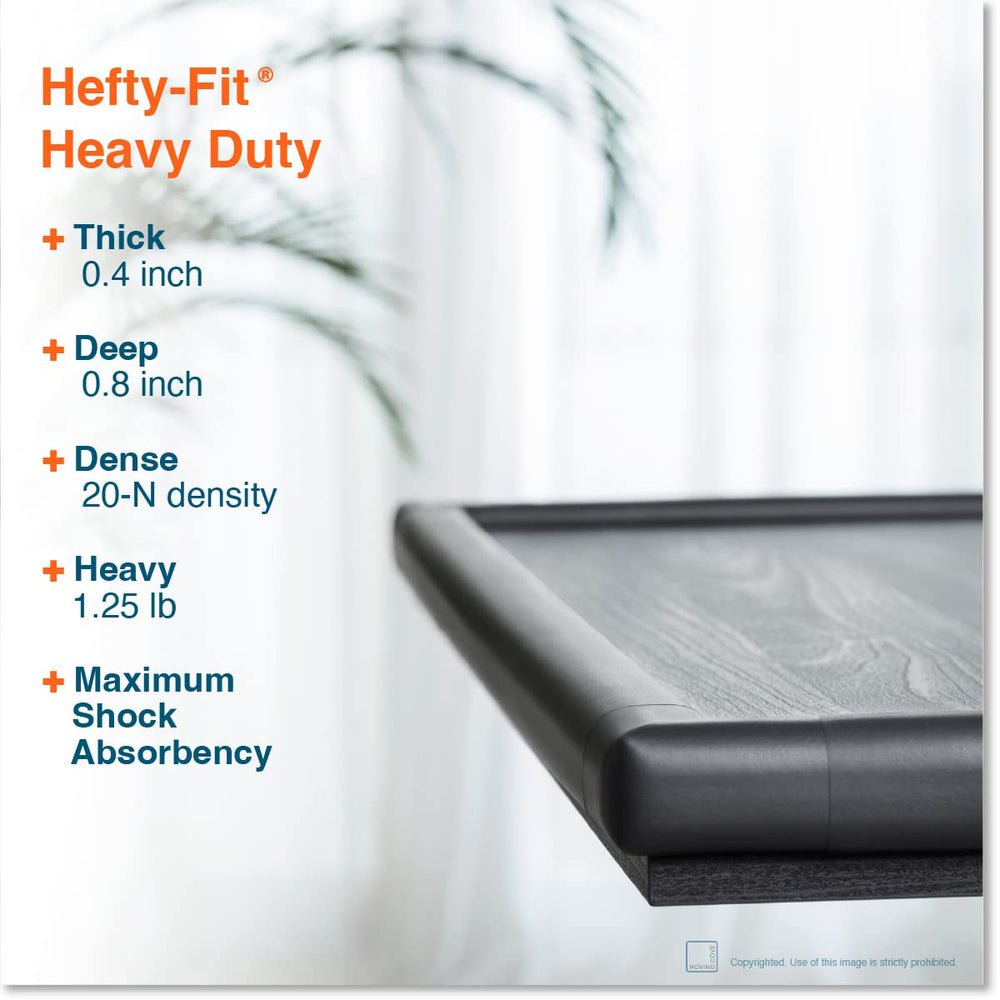 Roving Cove HeftyFit corner protector soft dense foam protecting corners.