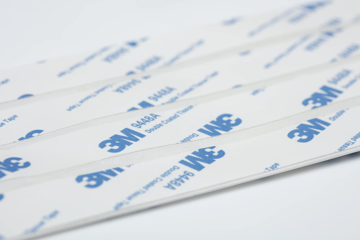 Roving Cove replacement tape edge guard demonstrates strong bonding for childproofed furniture.