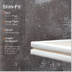 Roving Cove Slim-Fit corner guards set showing corner coverage and 3M tape compatibility.