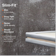 Roving Cove Slimfit corner guard close-up showing dense foam cushioning.
