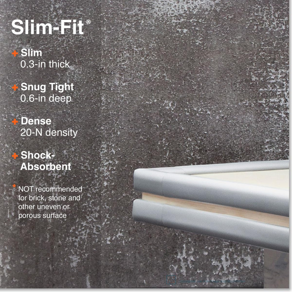 Roving Cove Slimfit on-table edge shows slim profile for safe corners