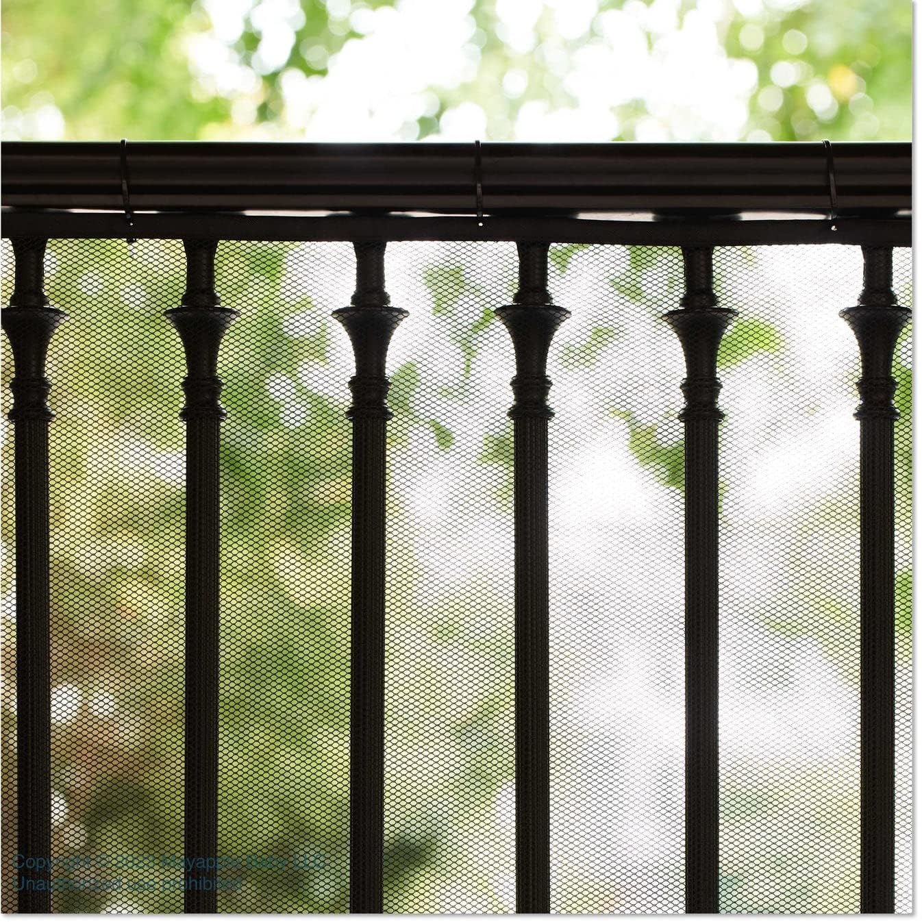 Roving Cove ebony guard blends with décor while keeping kids safe.