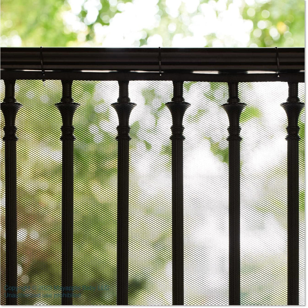 Roving Cove ebony guard blends with décor while keeping kids safe.