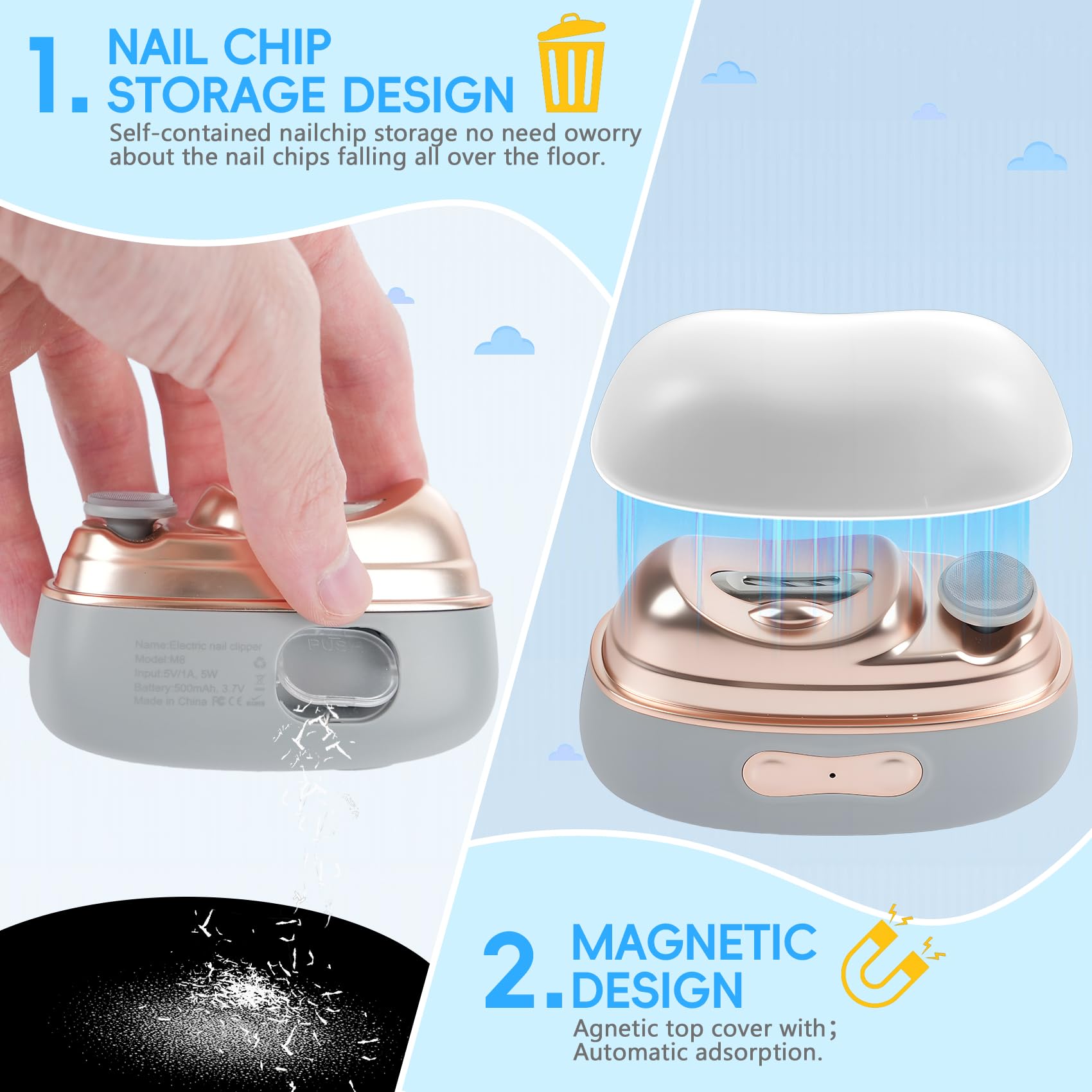 ROVLET two-speed control highlights versatile trimming for adults and seniors