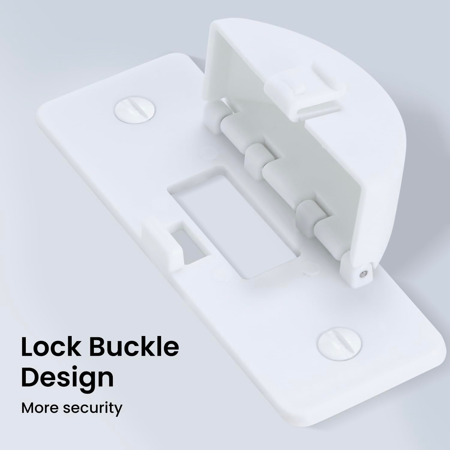 Roxiuc Switch Cover Guard in use protecting a living room light from curious fingers.