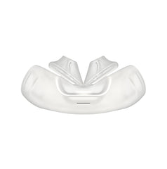 Roya Medical DreamWear nasal pillow medium in use for comfortable night sleep.
