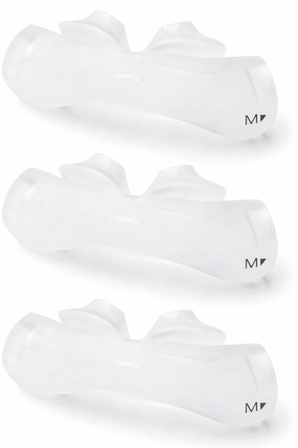 Roya Medical DreamWear replacement nasal pillow medium pack of 3 for easy CPAP part replacement.