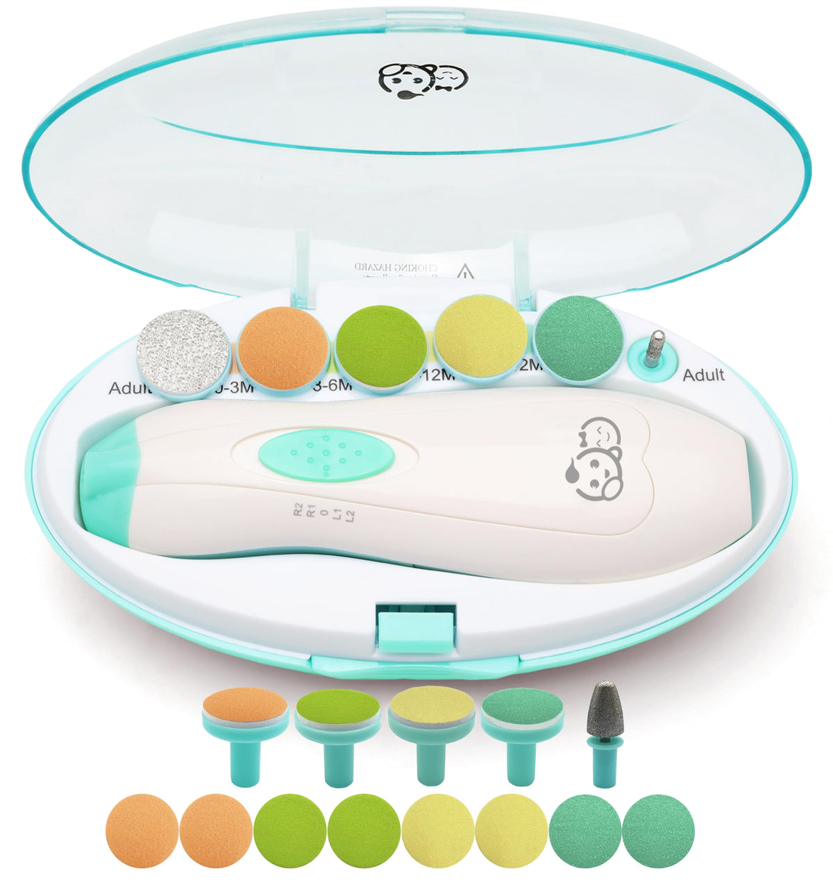 Royal Angels baby nail trimmer case shows organized storage for easy grooming on the go