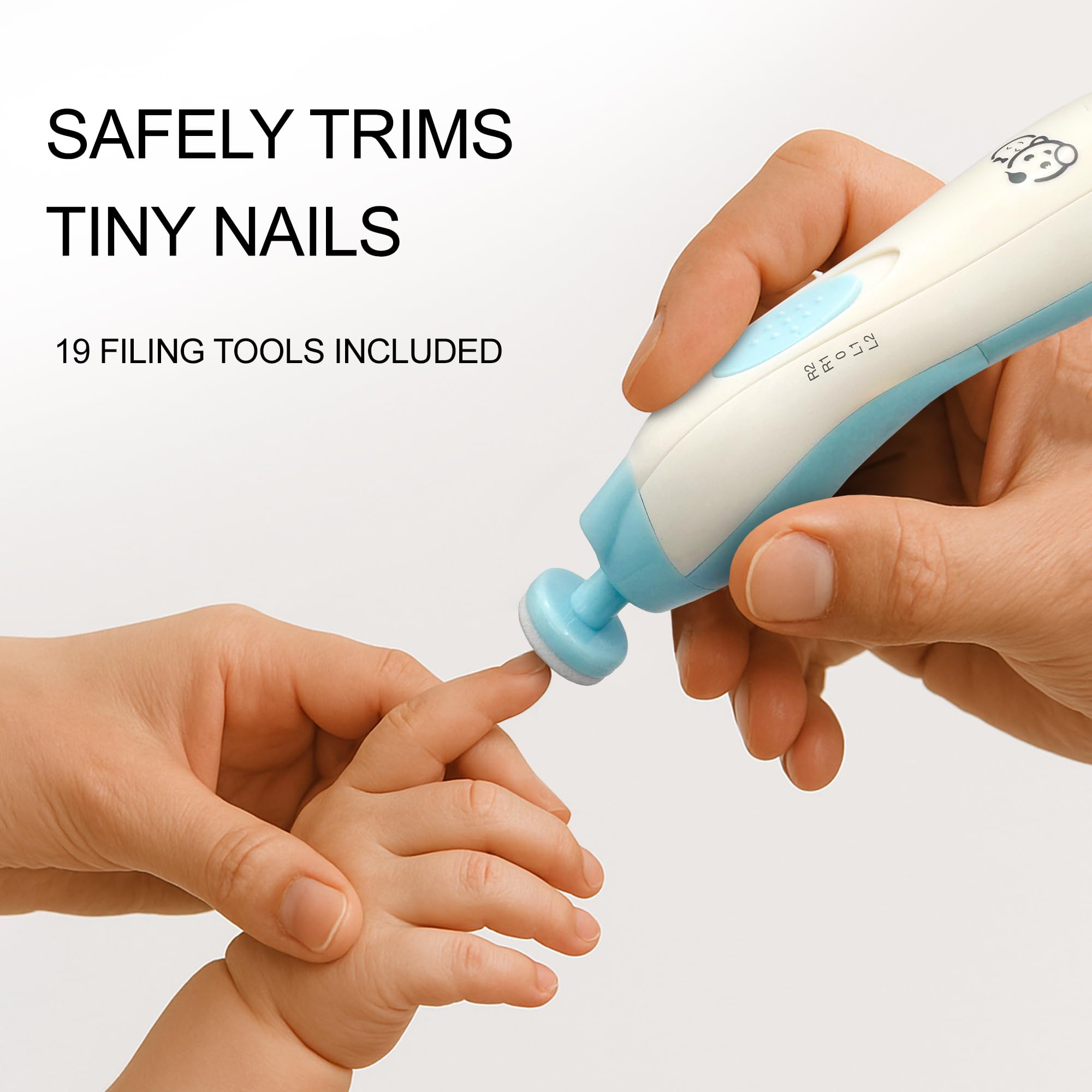 Royal Angels trimmer-in-case positioned for tidy storage and easy access during routines.
