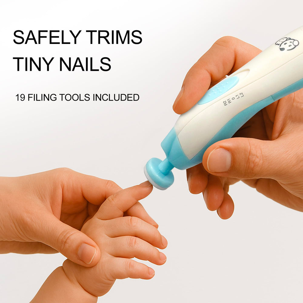 Royal Angels trimmer-in-case positioned for tidy storage and easy access during routines.