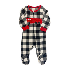 Royal Boys baby-toddler sleeper with non-slip soles aids safe navigation during play.