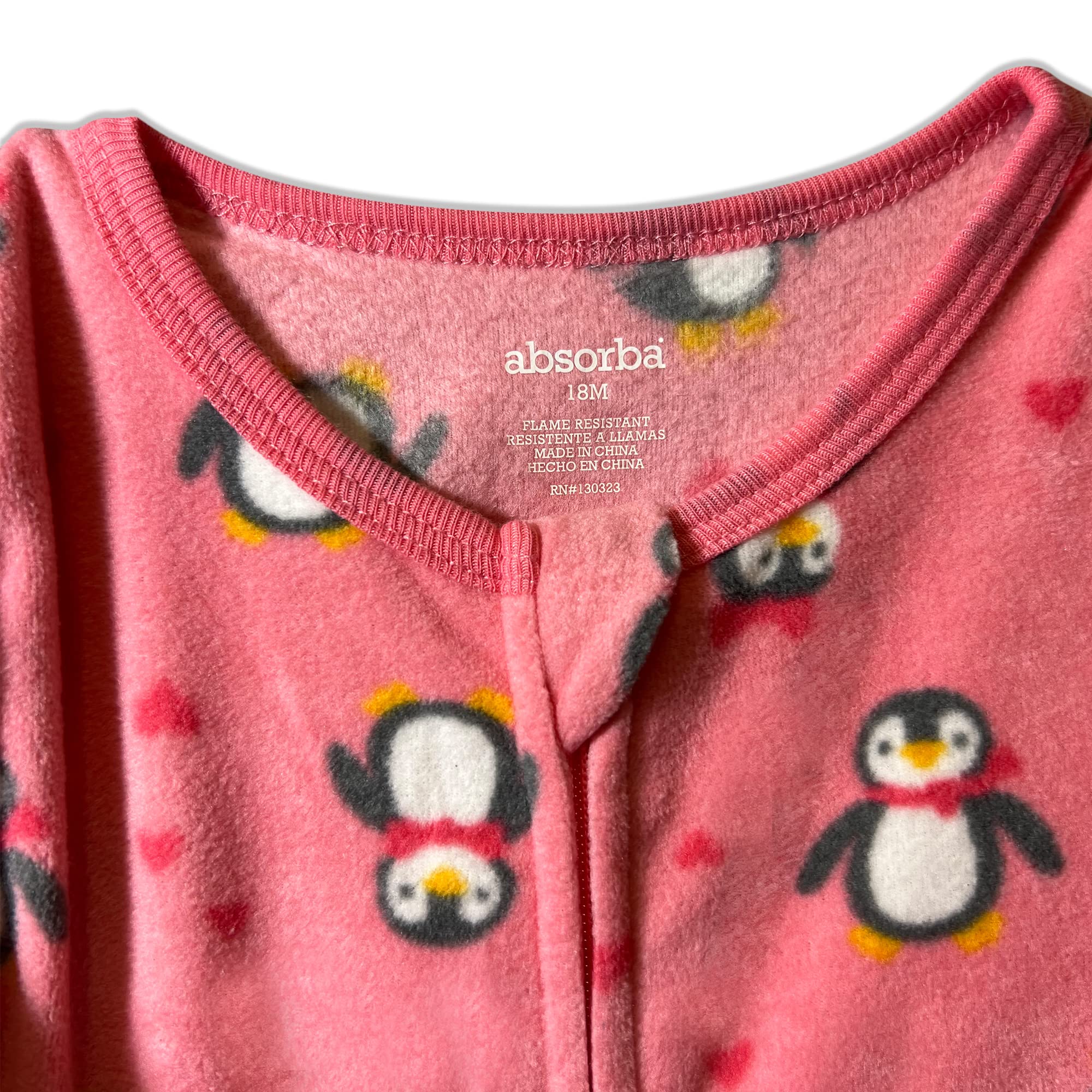 Royal Boys pink sleepwear fleece texture highlights soft, breathable fabric.
