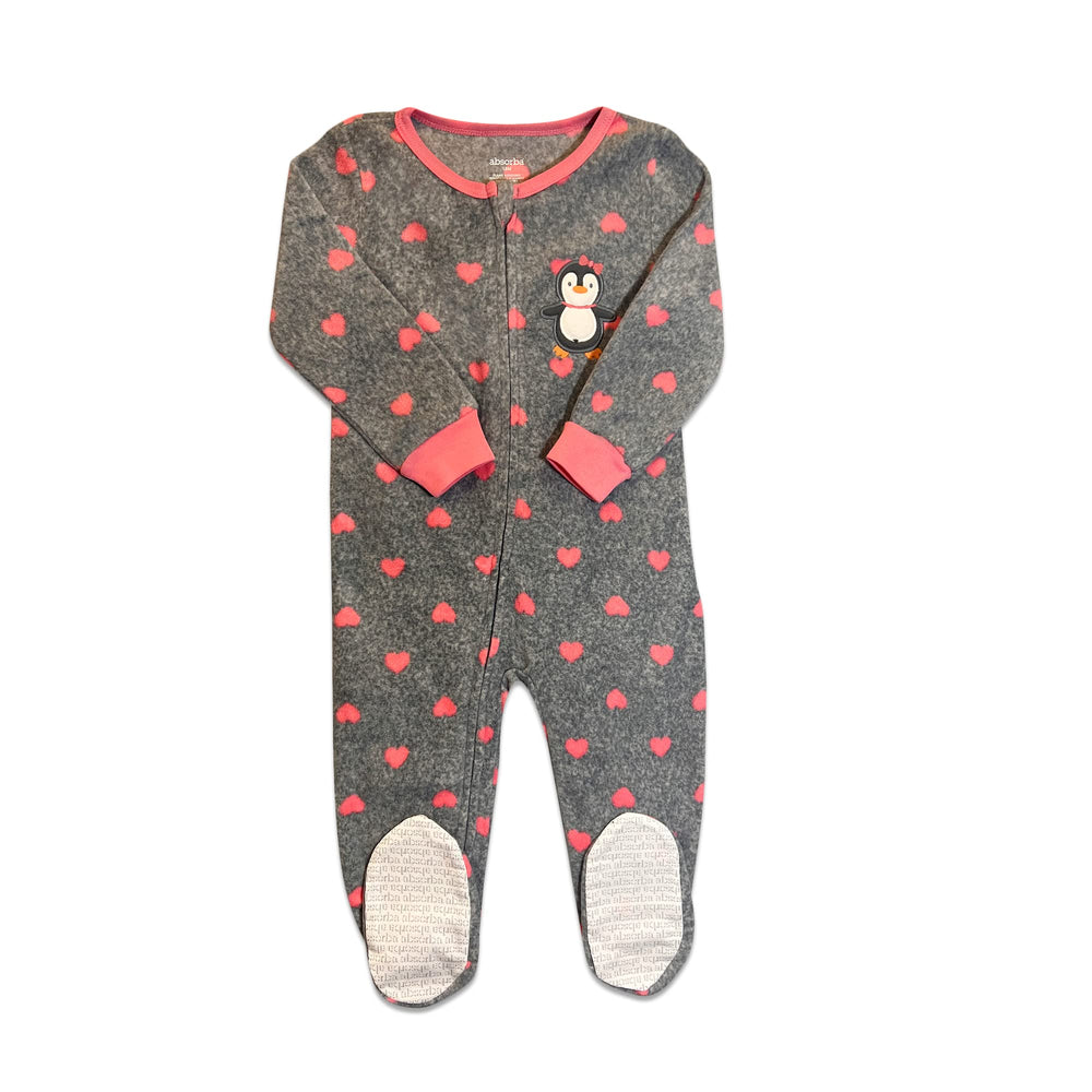 Royal Boys pink sleepwear zip-closeup highlights easy dressing for bedtime.