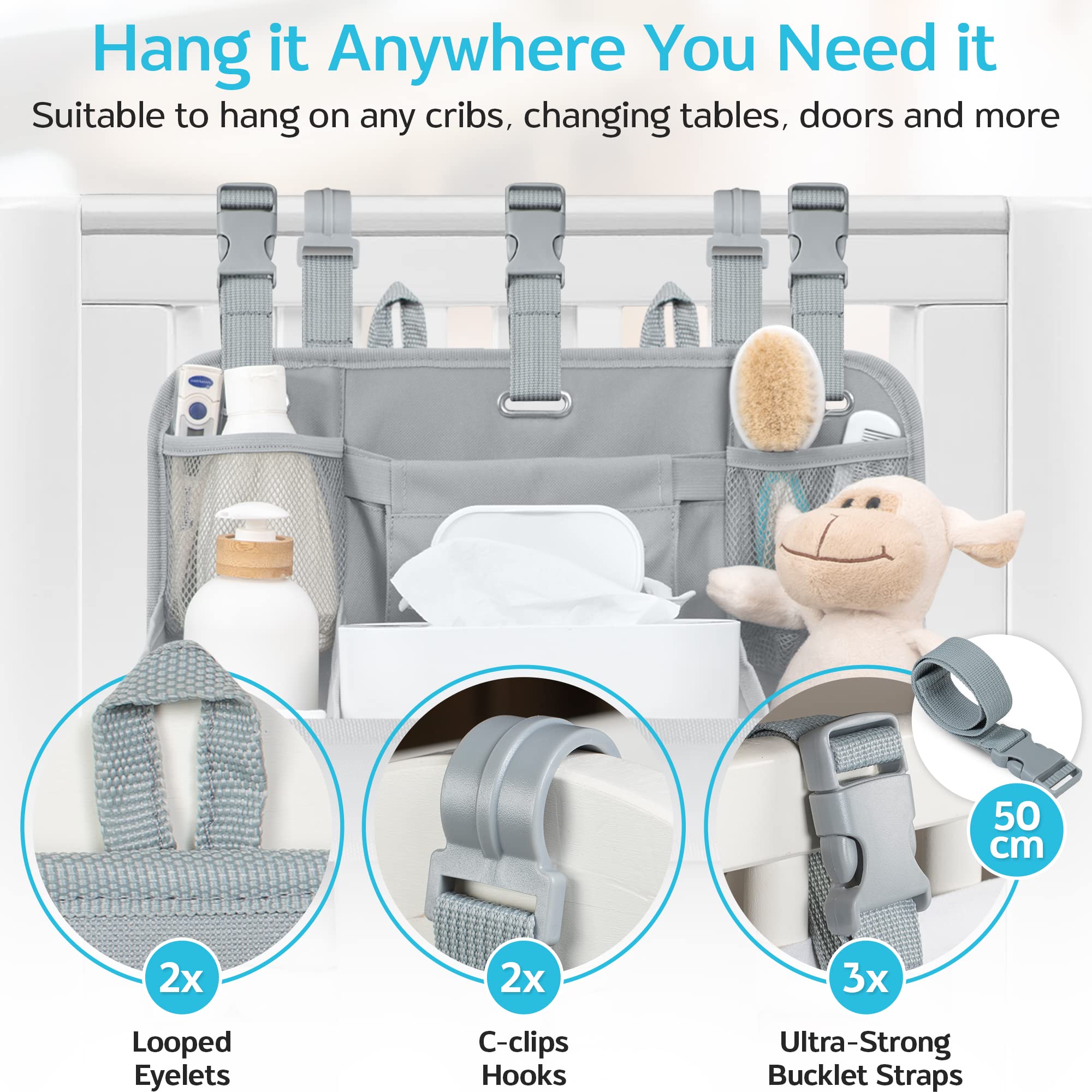 ROYAL RUSU durable 600D polyester is water-resistant and easy to wipe clean