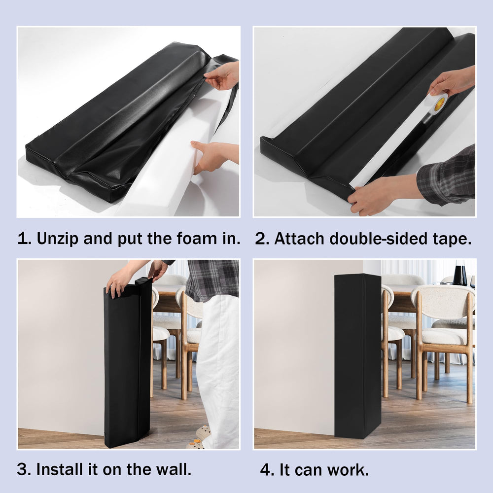 ROYALAY wall corner guard garage-entry use highlights space safety and protection.
