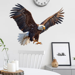 RoyoLam eagle decal for classroom walls provides engaging nature decor that's easy to apply.