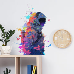 RoyoLam colorful smoke wall decal adds vibrant focal point for playrooms