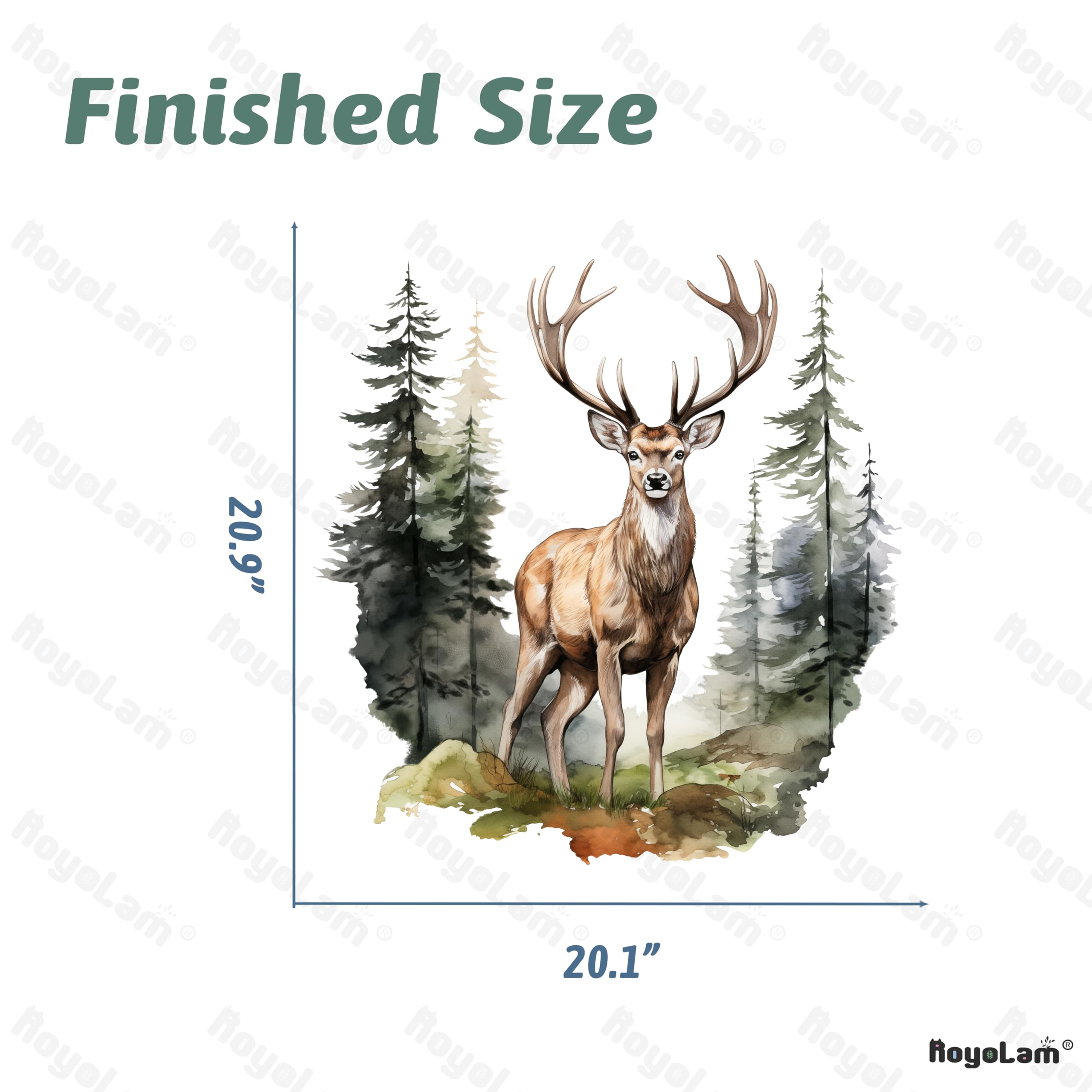 RoyoLam kids room forest decor inspires imaginative play.