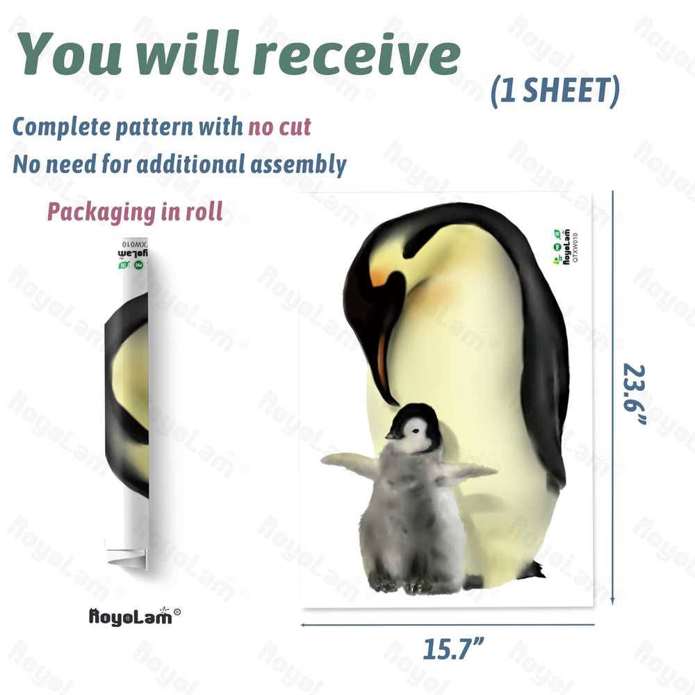 RoyoLam penguin bird decor adds a playful touch to bedrooms