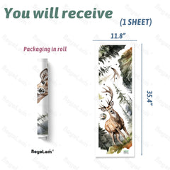 RoyoLam removable peel-and-stick wall decor for easy updates.