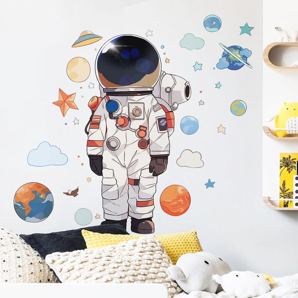 RoyoLam wall sticker featuring stars; quick, removable decor for bedrooms.