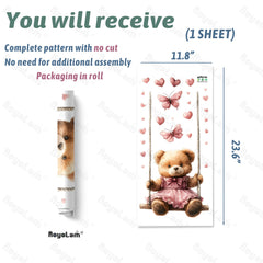 RoyoLam love-heart accent image adds sweet room vibe for kids’ spaces.