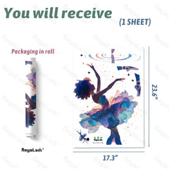 Royolam peel-and-stick fairy-tale wall art transforms walls without painting or drilling.