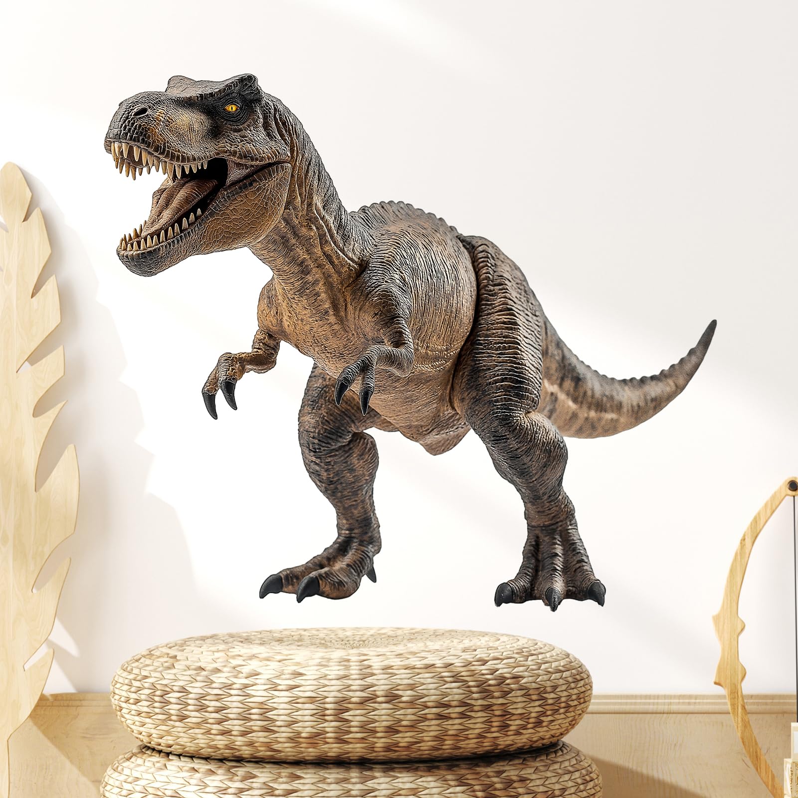 RoyoLam Tyrannosaurus nursery wall decal bright and colorful for kid-friendly decor