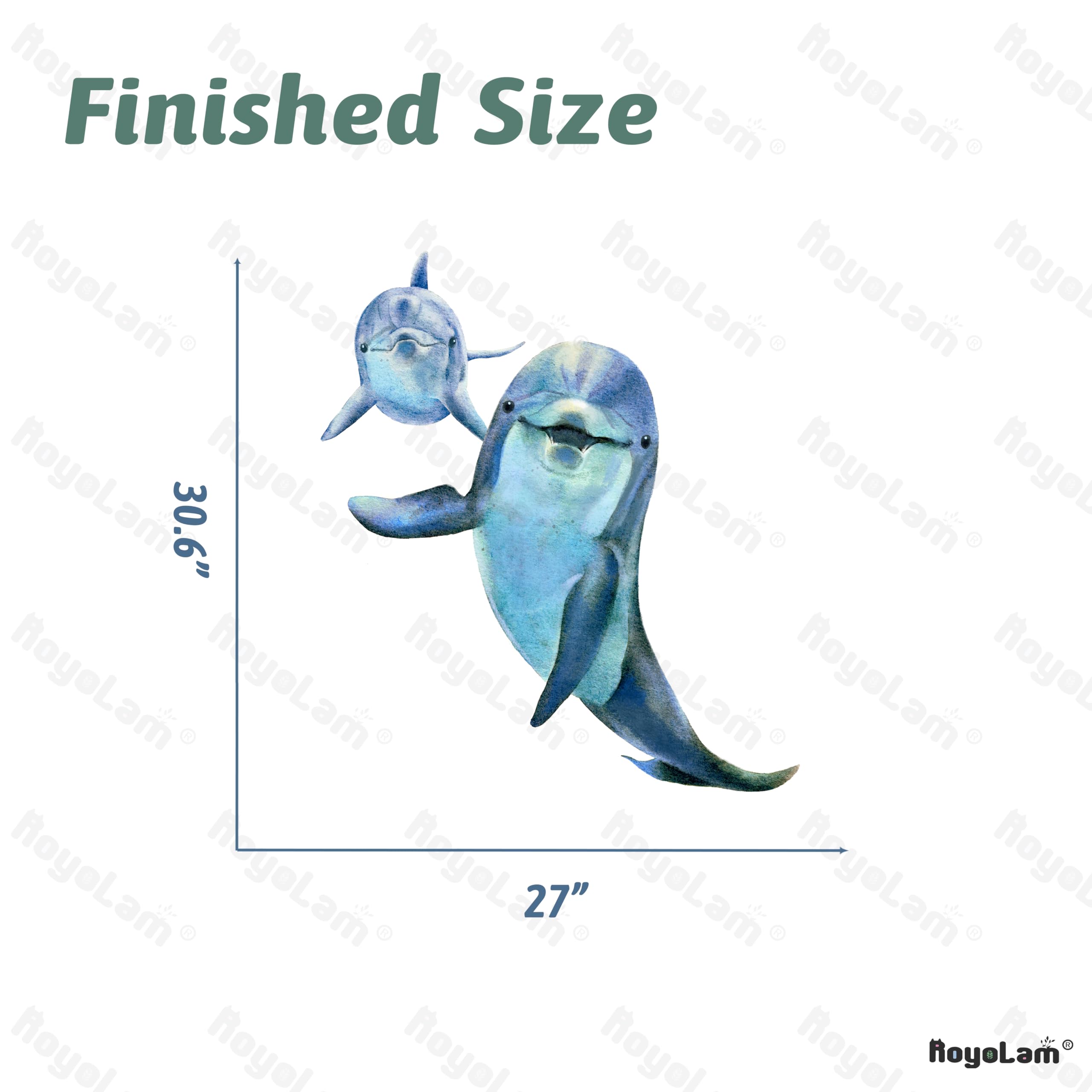 royolam finished size 27 by 30.6 inches creates a bold focal point in a room.